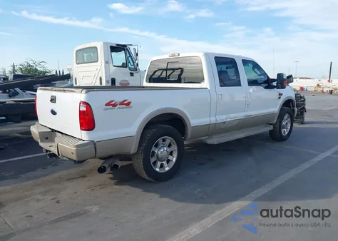 2008 Ford F250 Super Duty из США, поврежденный, VIN 1FTSW21R68ED60579